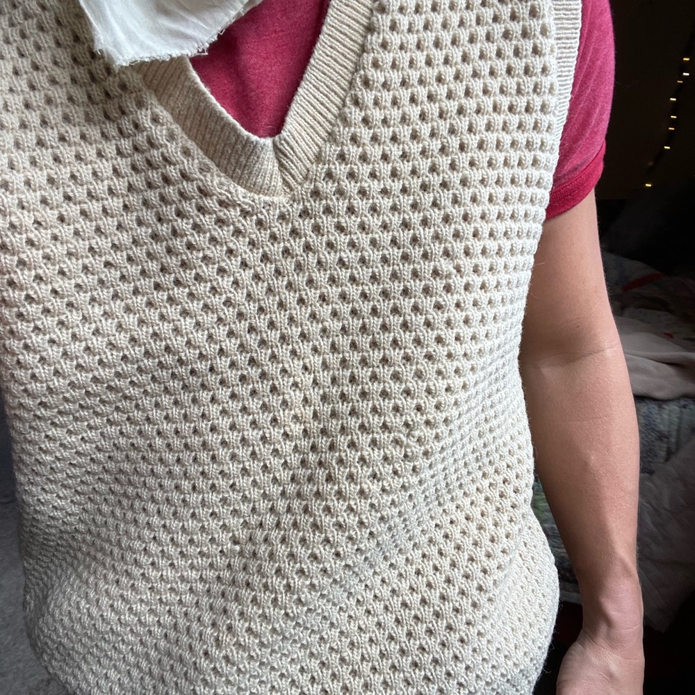 Vintage 90s L.L. Bean Wool Sweater Vest
